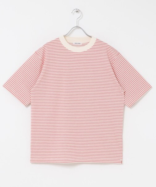 FORK&SPOON マルチボーダーTシャツ