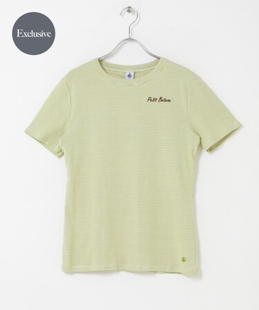 『別注』PETIT BATEAU×DOORS EMBROIDERYT-SHIRTSCUST