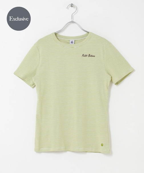 『別注』PETIT BATEAU×DOORS EMBROIDERYT-SHIRTSCUST