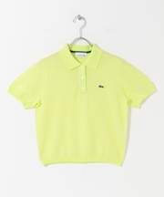 LACOSTE ラメニットポロシャツ