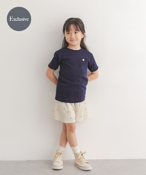 『別注』PETIT BATEAU×DOORS 刺繍ロゴTシャツ(KIDS)
