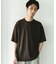コットンレーヨンクルーネック ショートスリーブ Tシャツ