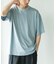 コットンレーヨンクルーネック ショートスリーブ Tシャツ