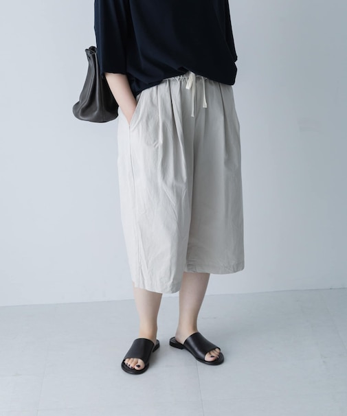 ハイカウントコットンハーフパンツ