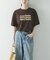 シアープリントカラーTシャツ