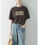 シアープリントカラーTシャツ