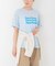 シアープリントカラーTシャツ