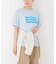 シアープリントカラーTシャツ
