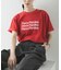 シアープリントカラーTシャツ