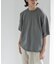 FORK&SPOON　クルーネックニットTシャツ