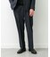 LIFE STYLE TAILOR　リネンライクコンフォータブル1タックパンツ