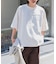 FORK&SPOON　ヘビーウェイトフットボールTシャツ