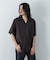 『洗濯可』WASHABLE CUPRO SS O／C SHIRTS