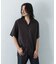 『洗濯可』WASHABLE CUPRO SS O／C SHIRTS
