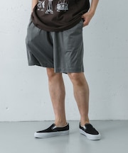 『洗濯可』WASHABLE CUPRO SHORTS