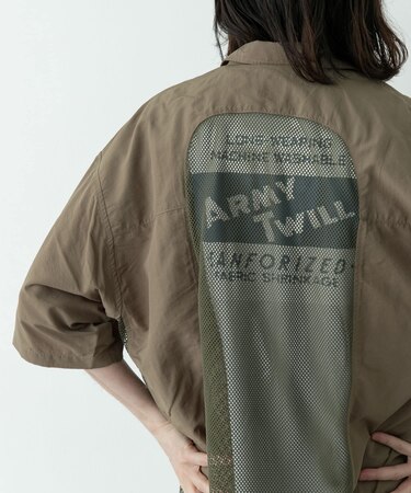 ARMY TWILL NYLON OX MESH SHIRTS