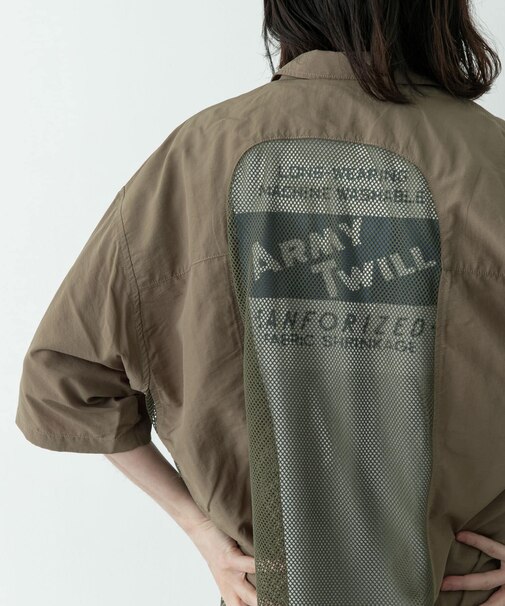 ARMY TWILL NYLON OX MESH SHIRTS