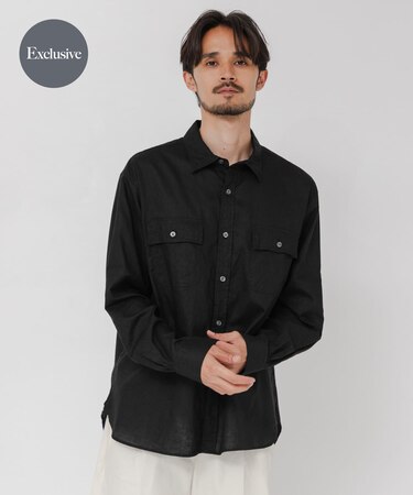 『別注』BROOKS BROTHERS×URBAN RESEARCH SAFARI SHIRTS LONG-SLEEVE