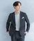 LIFE STYLE TAILOR　シアサッカーストレッチジャケット
