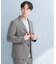 LIFE STYLE TAILOR　シアサッカーストレッチジャケット