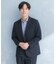 LIFE STYLE TAILOR　シアサッカーストレッチジャケット