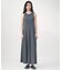 new basic　WASHABLE WOOL SQUARE ONE-PIECE
