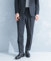 LIFE STYLE TAILOR シアサッカーストレッチパンツ