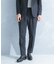 LIFE STYLE TAILOR　シアサッカーストレッチパンツ