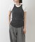 new basic　WASHABLE WOOL TANK TOP