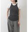 new basic　WASHABLE WOOL TANK TOP