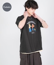 『別注』OATSIDE×SENSE OF PLACE グラフィックTシャツA