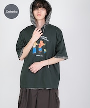 『別注』OATSIDE×SENSE OF PLACE グラフィックTシャツA