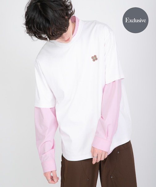 『別注』OATSIDE×SENSE OF PLACE グラフィックTシャツB