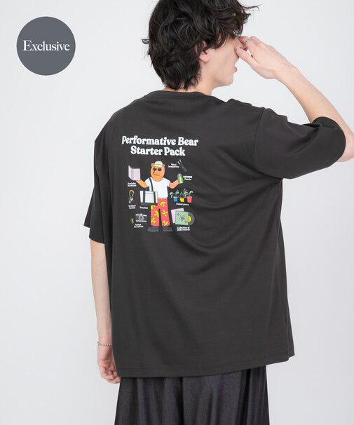 『別注』OATSIDE×SENSE OF PLACE グラフィックTシャツB