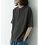 ワッフルヘンリーネックTシャツ
