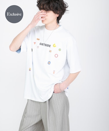 『別注』OATSIDE×SENSE OF PLACE グラフィックTシャツC