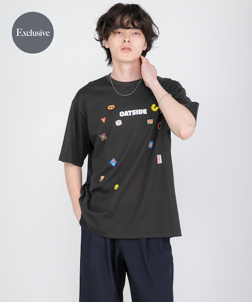 『別注』OATSIDE×SENSE OF PLACE　グラフィックTシャツC