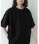 接触冷感リネン混ショートスリーブTシャツ