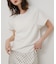 汗ジミ防止コクーンスリーブクルーネックTシャツ