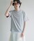 ダブルフェイス裏毛ショートスリーブTシャツ