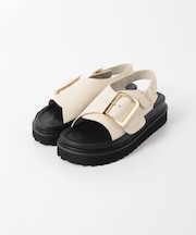 mohi バックルサンダル