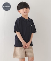 『別注』『親子リンク』PENNEYS×DOORS THE FOX鹿の子ポロシャツ(KIDS)