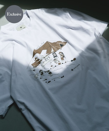 『別注』Snow Peak Apparel×DOORS WA/AC FAMILY CAMP T-SHIRTS