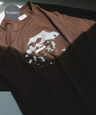 『別注』Snow Peak Apparel×DOORS　WA／AC FAMILY CAMP T-SHIRTS