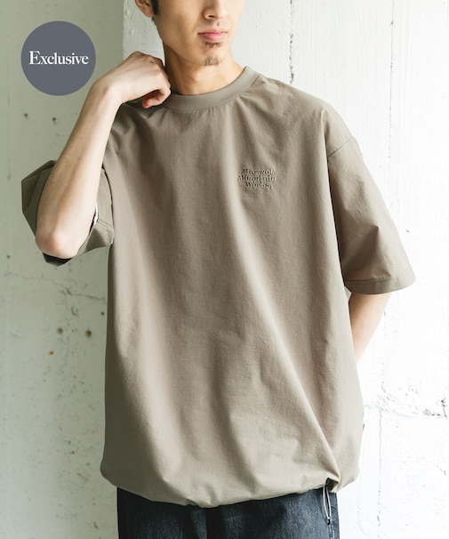 『別注』Marmot×DOORS DOTAIR DRAWSTRING T-SHIRTS