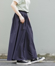 FORK&SPOON タックフレアスカート