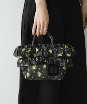 GANNI　MINI SHOPPER RUFFLE PRINT