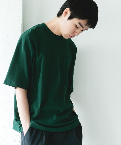 ハイツイストクルーネック ショートスリーブTシャツ