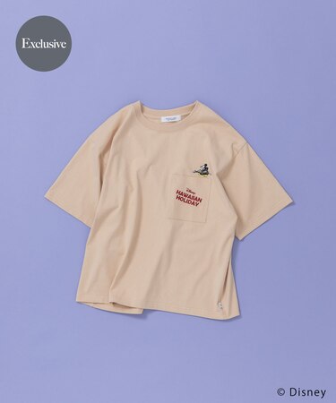 別注／DISNEY／ポケット付きTシャツ