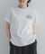 Grow Organic ポイントロゴプリントTシャツ